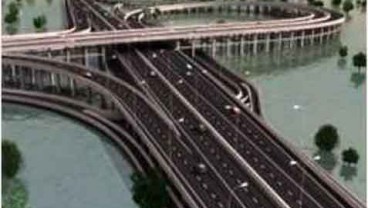 Studi Tol Atas Laut Surabaya Selesai Tahun Depan